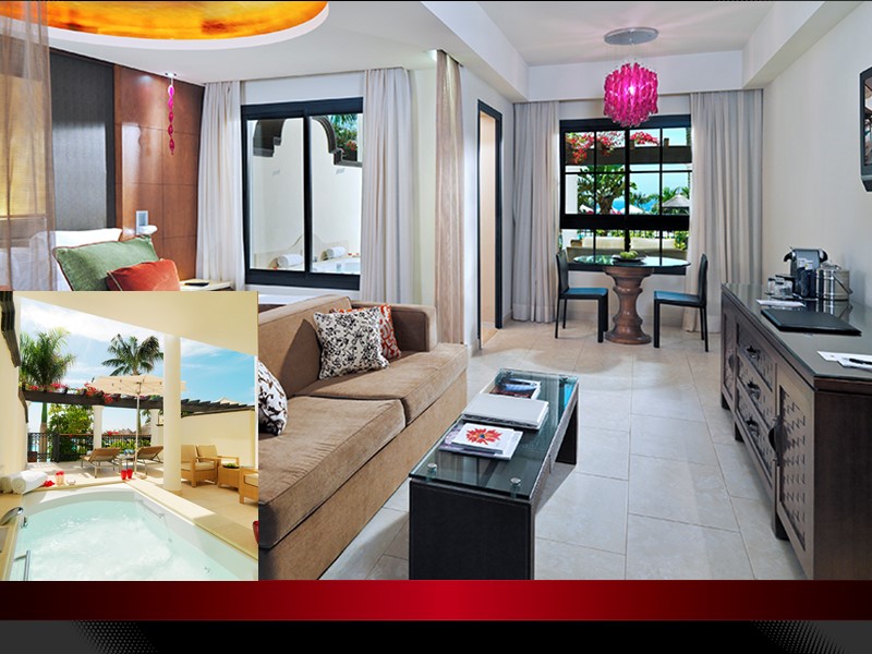 Деми Свит Red Level с джакузи (49 m2) с видом на океан , на